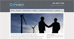 Desktop Screenshot of connectresourcing.com